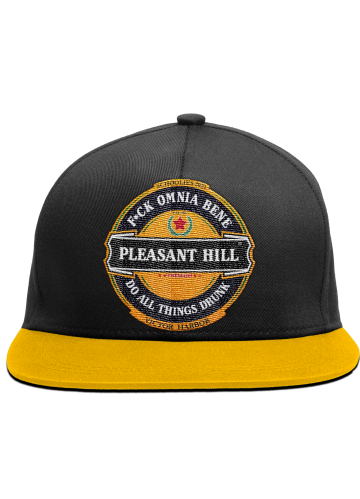 Custom Black & Yellow Schoolies apparel Cap